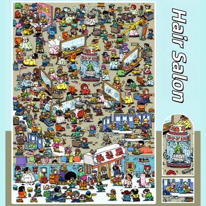 People Everywhere 3D Sticker Book