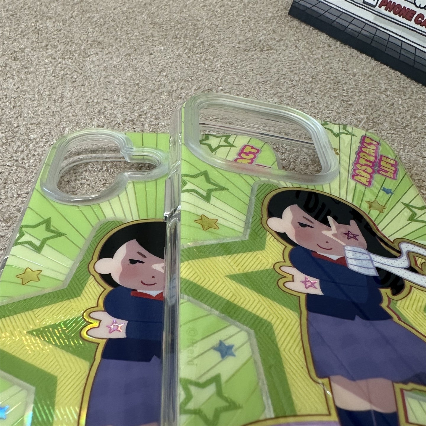 Girl Chunibyo Magic Circle Acrylic Phone Case