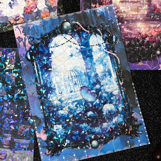 A Butterfly's Dream 3D Sticker | 3 Cute Miniature Scenes