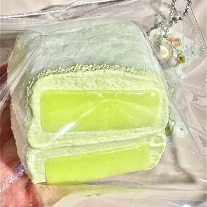 Green Grape Mango Glutinous Rice Ball Squishy