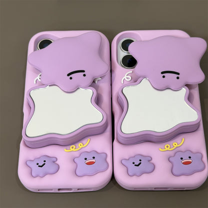 Ditto Mirror Stand Silicone Phone Case