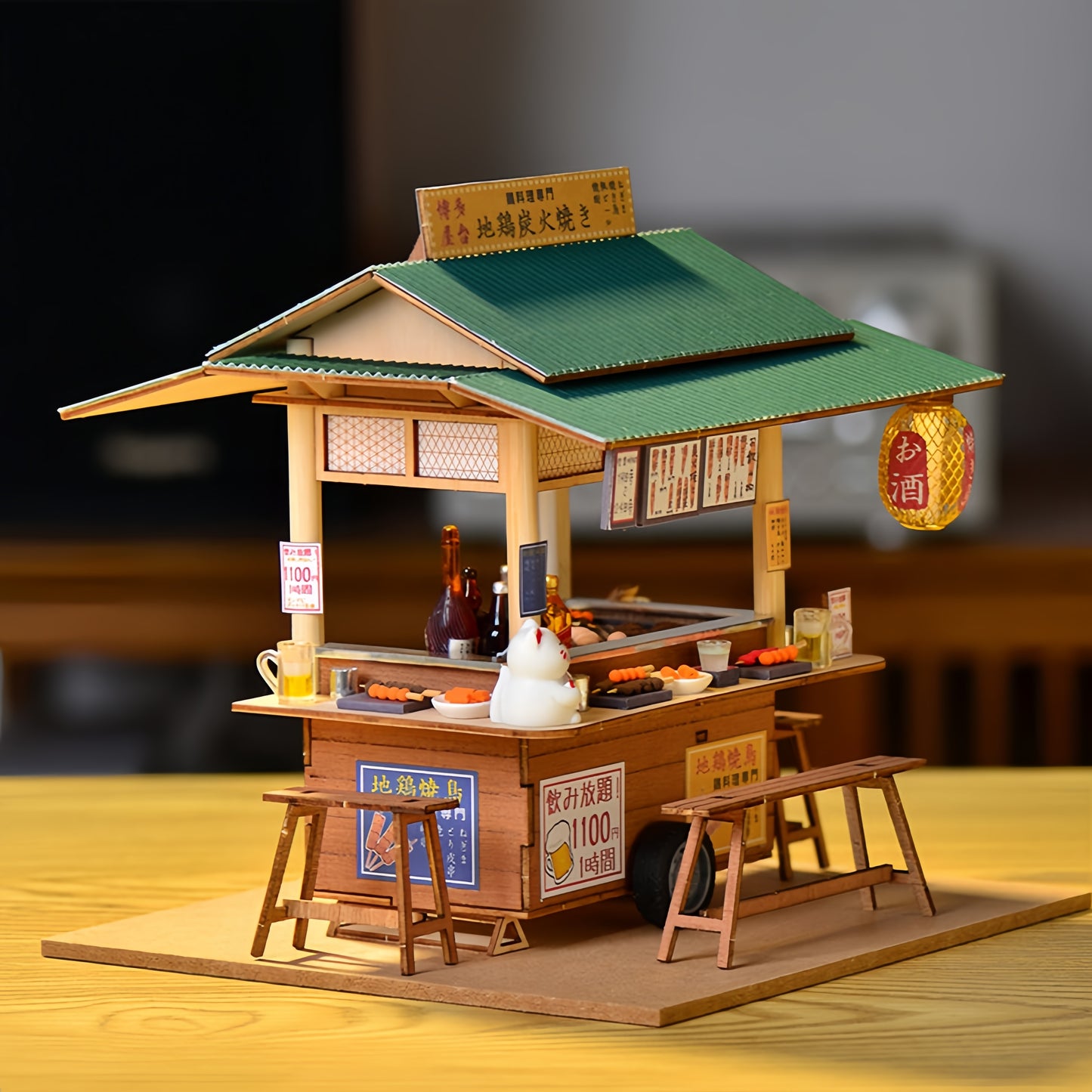 Yakitori Bar DIY Miniature House - English Instructions