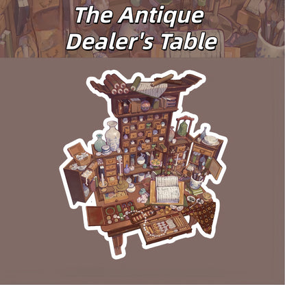 Special Space 3D Sticker | 4 Cute Miniature Scenes