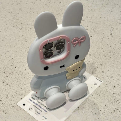 Standing Bunny Silicone Phone Case