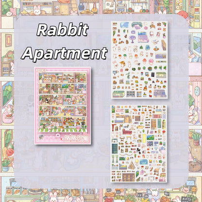 Fun & Fancy Life 3D Sticker | 3 Cute Miniature Scenes