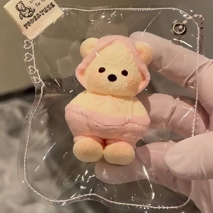 Hands-in-Pockets Bear Squishy