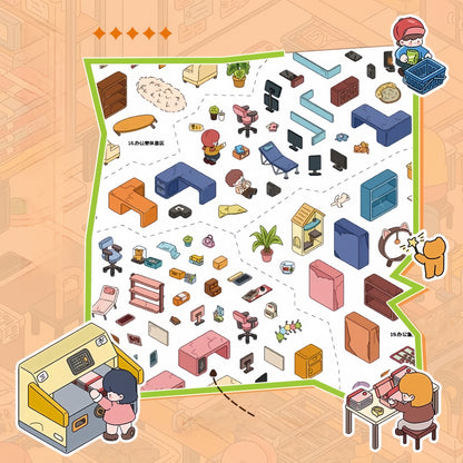 A Day at the Creative Studio 3D Sticker