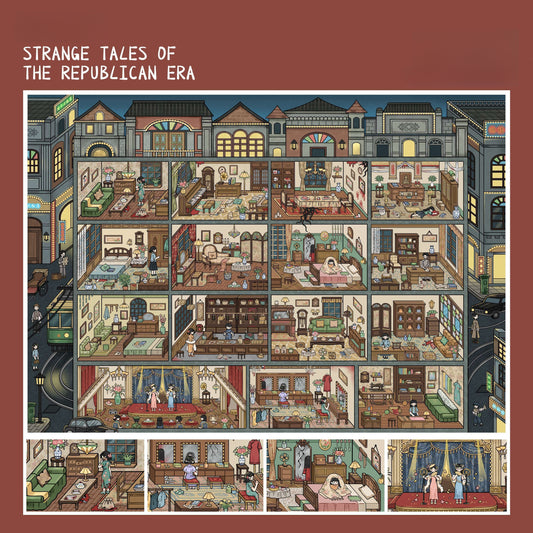 Castle Mysteries 3D Sticker | 2 Cute Miniature Scenes