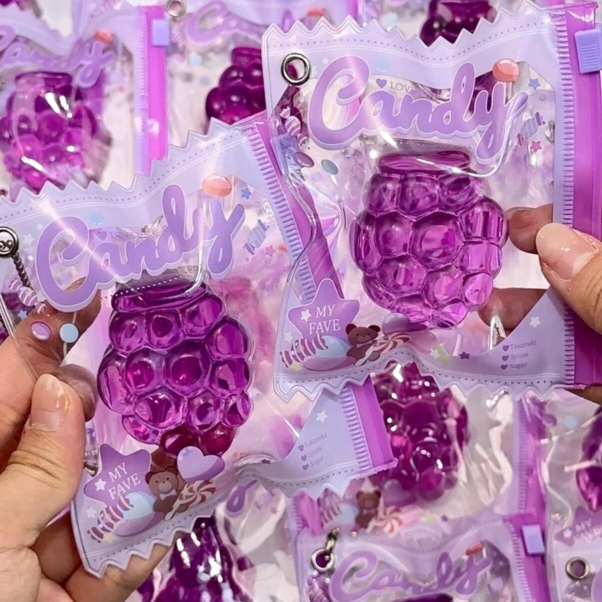 Transparent Fruit Gummy Squishy