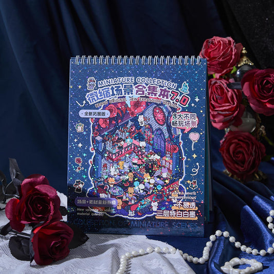 Whimsical Gathering 3D Sticker Book