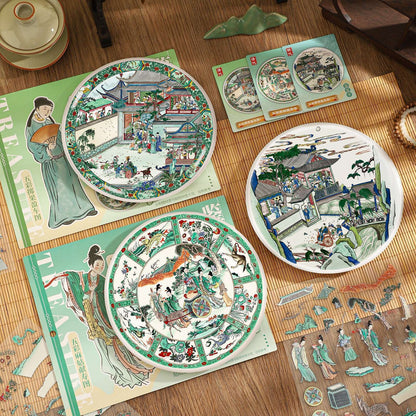 Painted Blessings 3D Sticker | 3 Cute Miniature Scenes