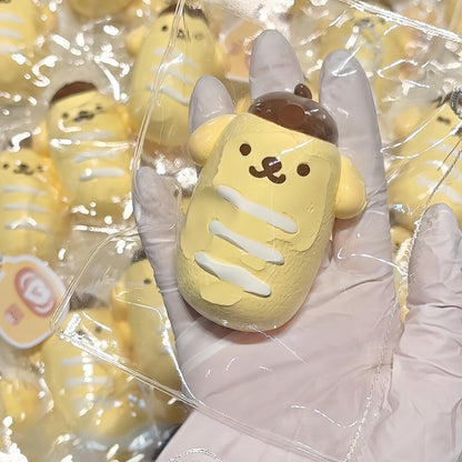 Pudding Dog Baguette Squishy