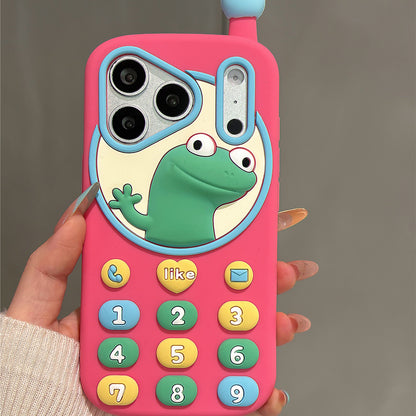 Lizard Brick Phone Silicone Phone Case