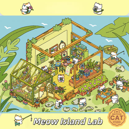Bread Town 3D Sticker | 3 Cute Miniature Scenes