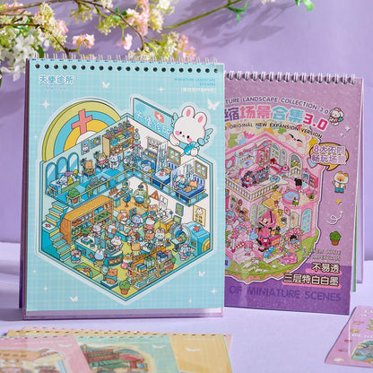 YoYo Town 3D Sticker Book