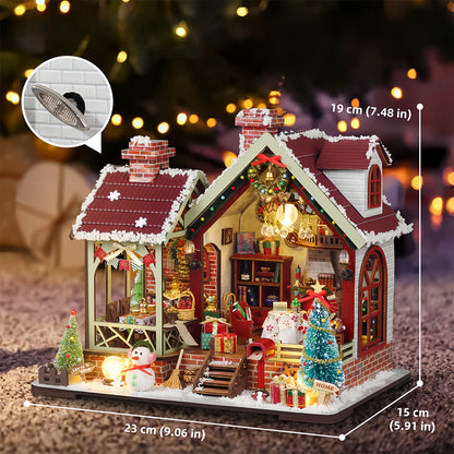 Holy Night Warm Pavilion DIY Miniature House - English Instructions