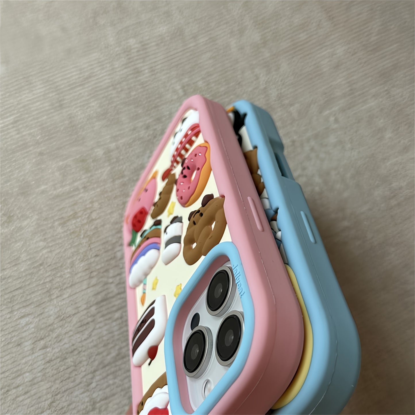 Cute Food and Animals Silicone Phone Case