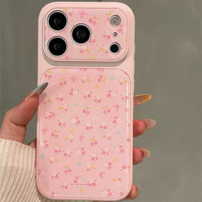 Sweet Pink Flowers Acrylic Phone Case