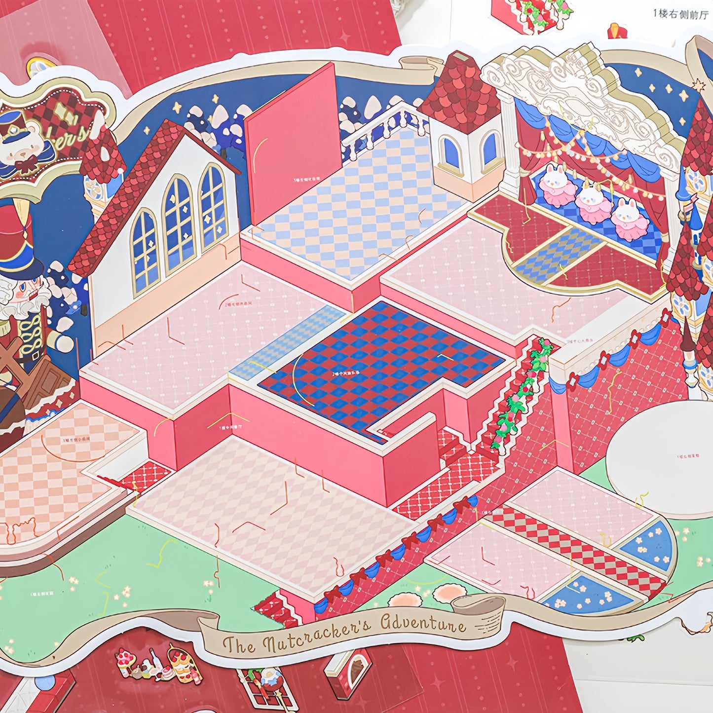 Storybook Worlds 3D Sticker | 3 Cute Miniature Scenes
