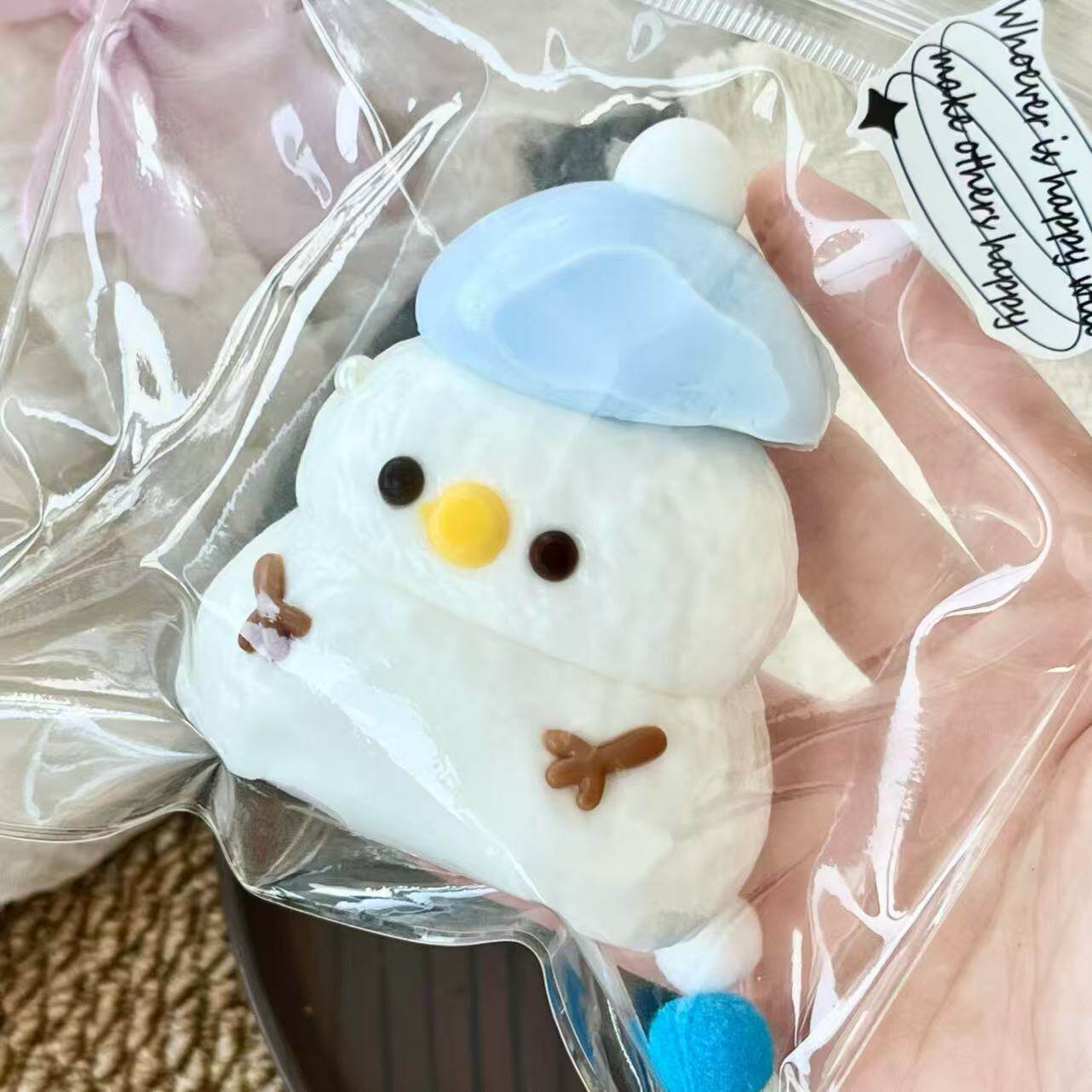 Snowman Baby Squishy