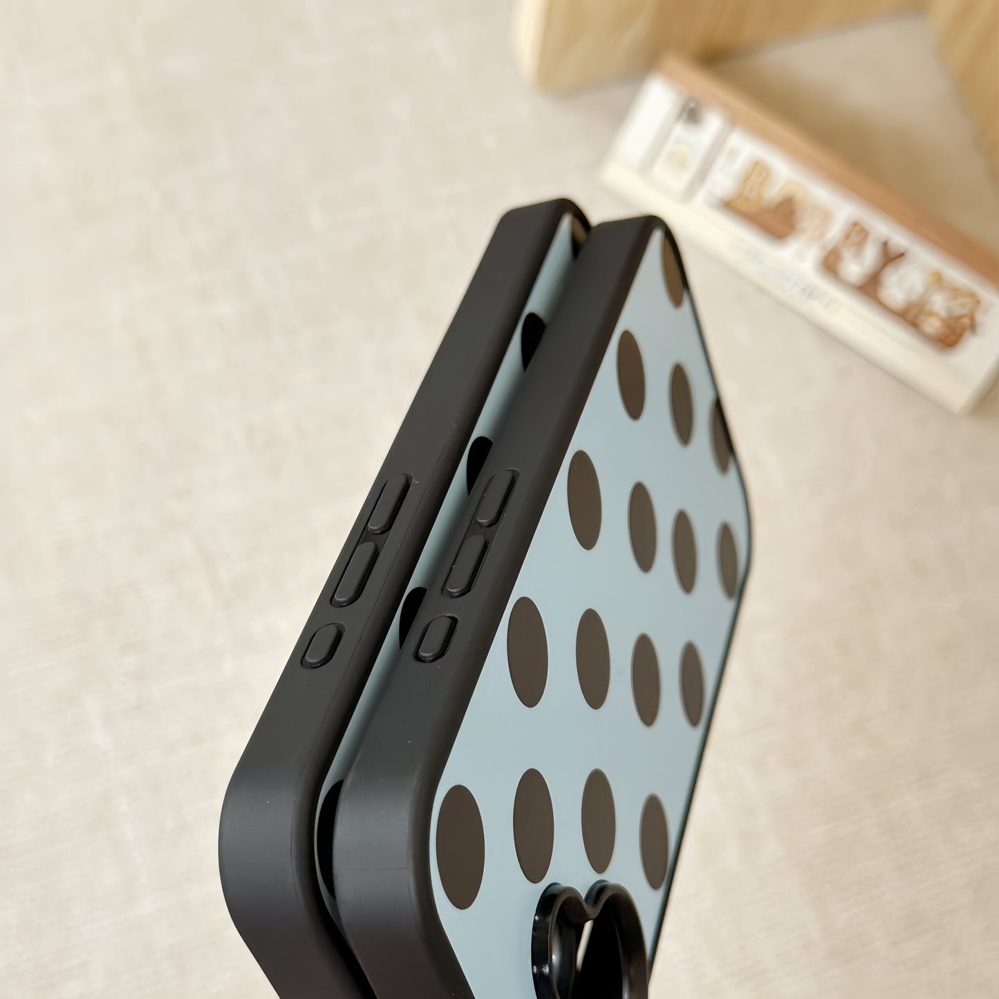 Polka Dots Acrylic Phone Case