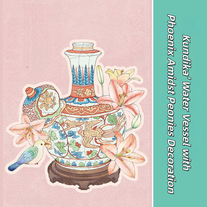 Antique Restoration 3D Sticker | 4 Cute Miniature Scenes