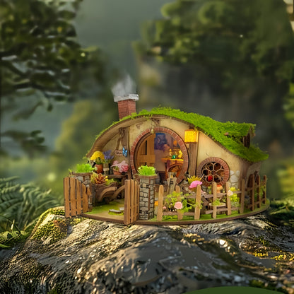 Magic Ring Cottage DIY Miniature House - English Instructions