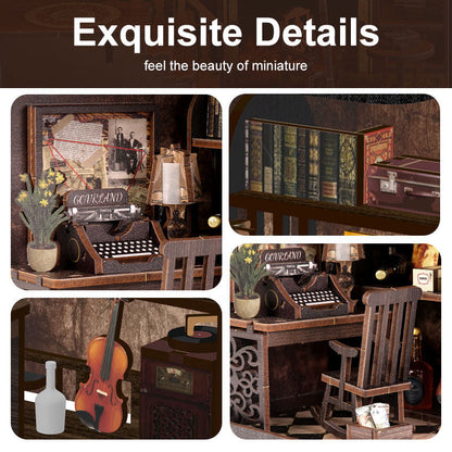 Detective Agency DIY Miniature House - English Instructions