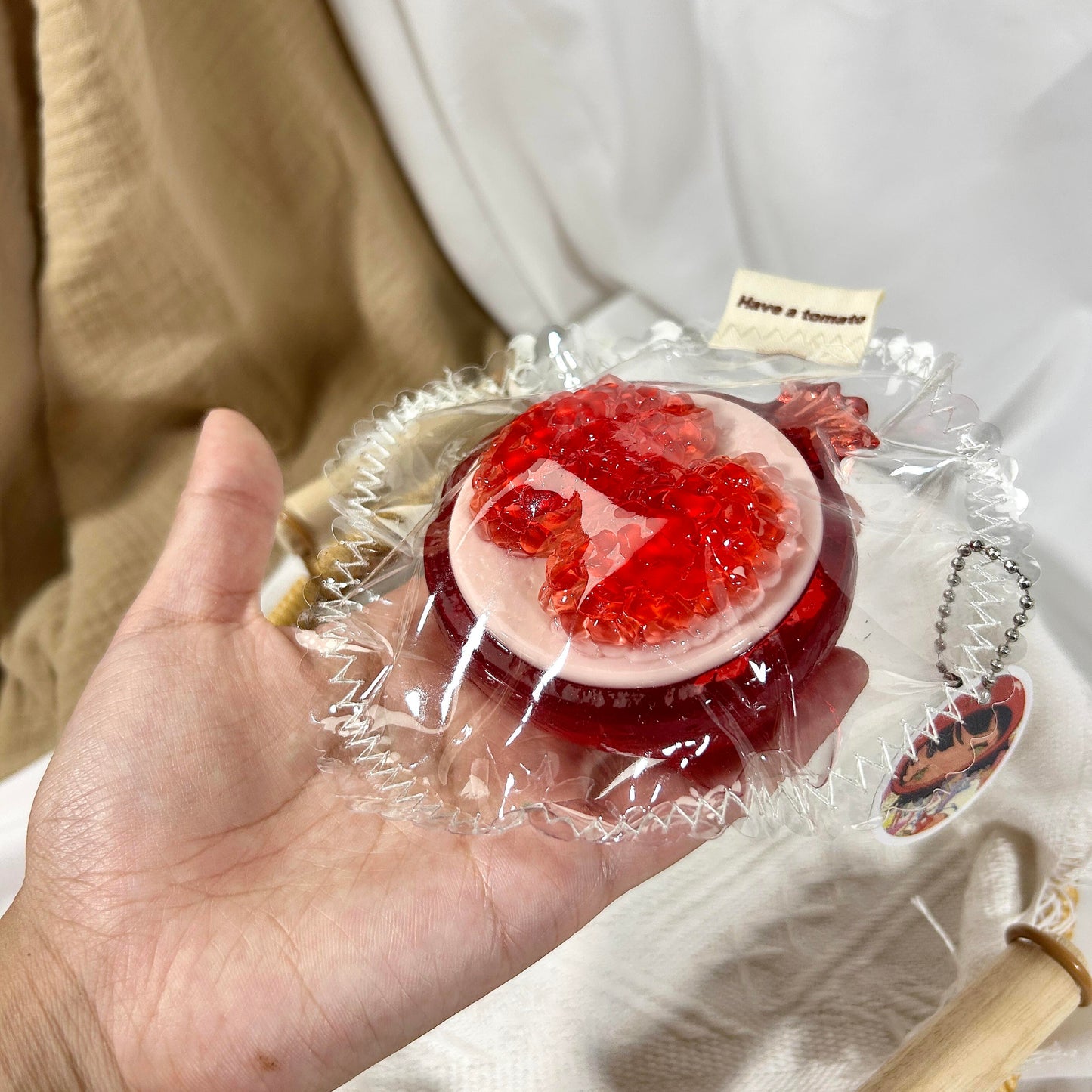 Crystal Pomegranate Squishy