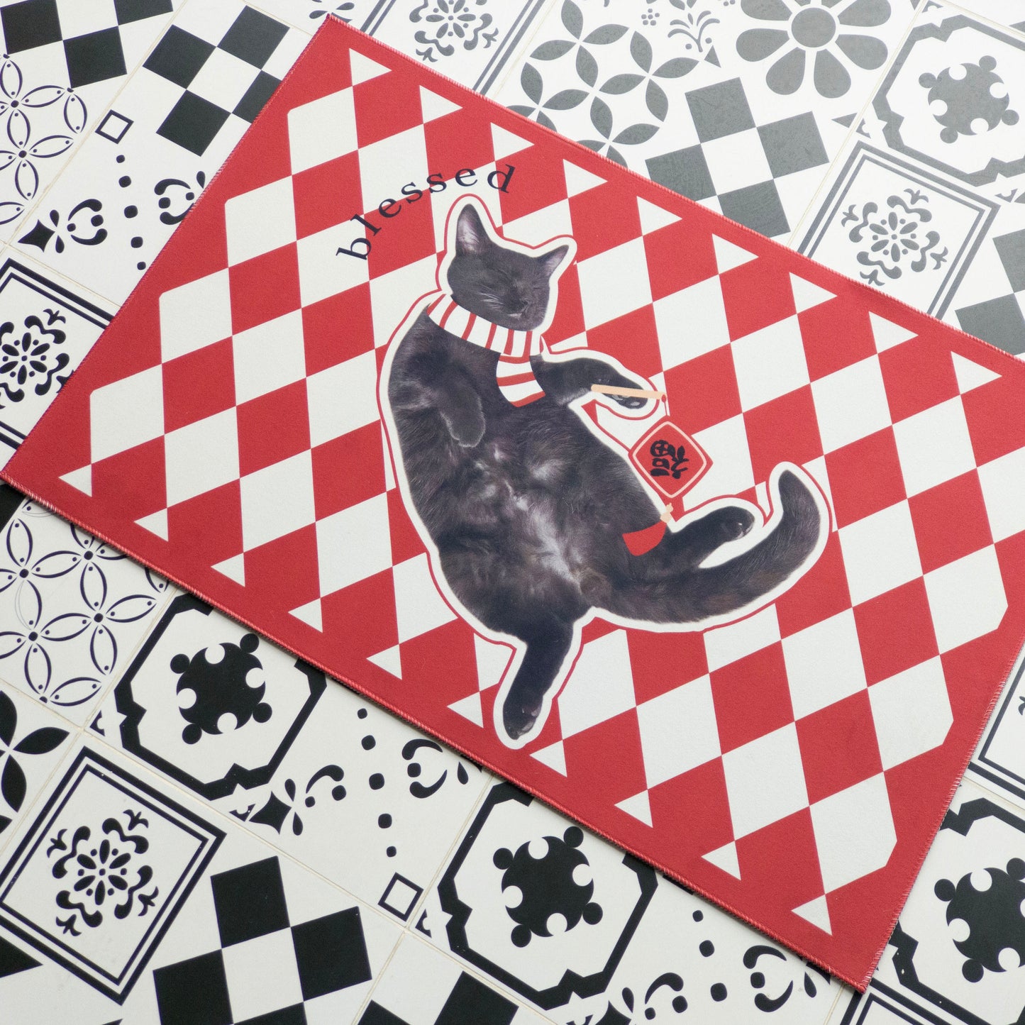Custom Pet Chinese New Year Floor Mat