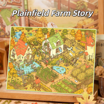 Plainfield Farm Story 3D Sticker