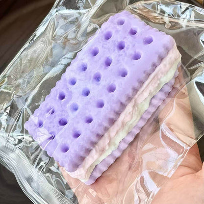 Extra Thick Cream Filled Soda Cracker Squishy