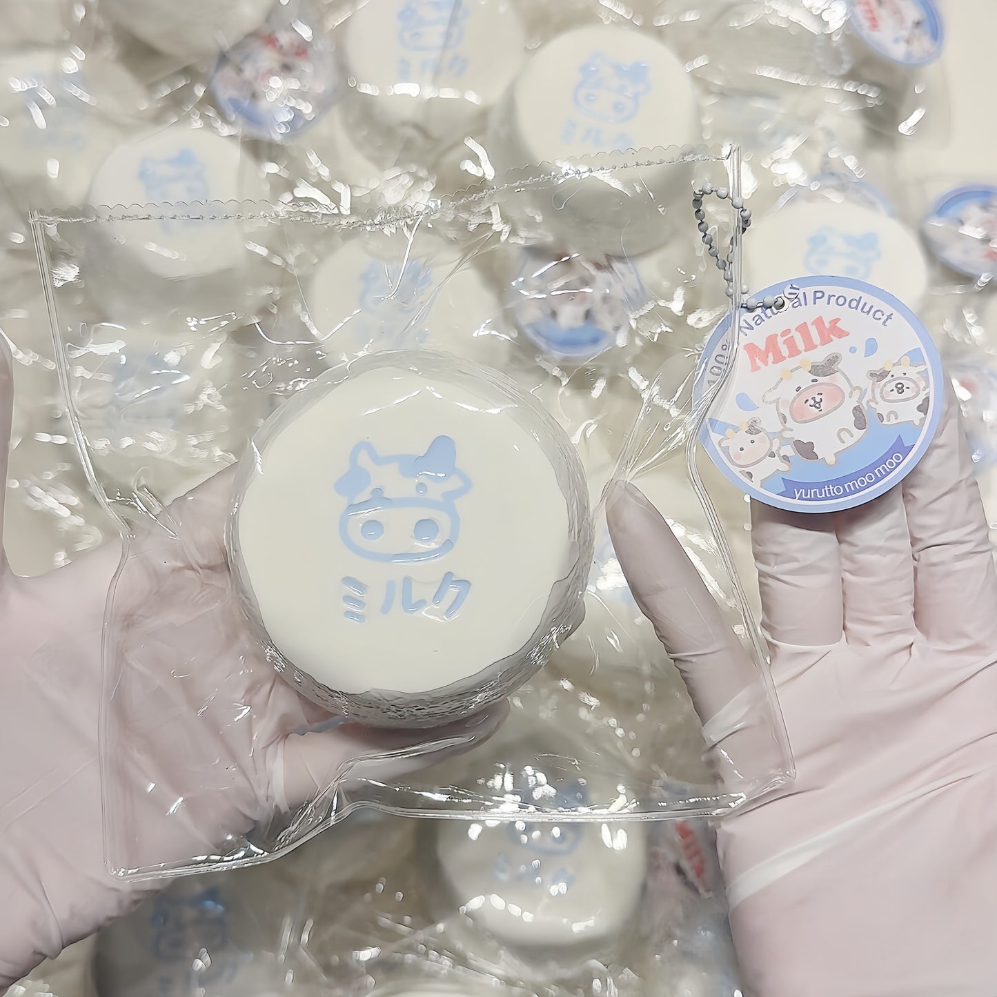 Milky Bread Roll Squishy