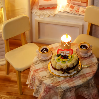 Cake Shop DIY Miniature House - English Instructions