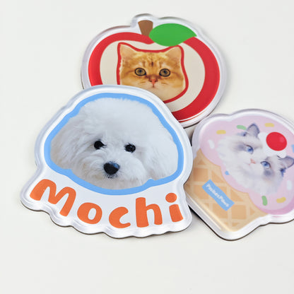 Custom Pet Photo Acrylic Bag Charm Keychain