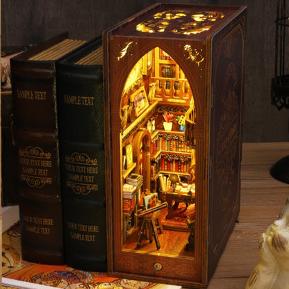 Library of Books DIY Miniature House - English Instructions