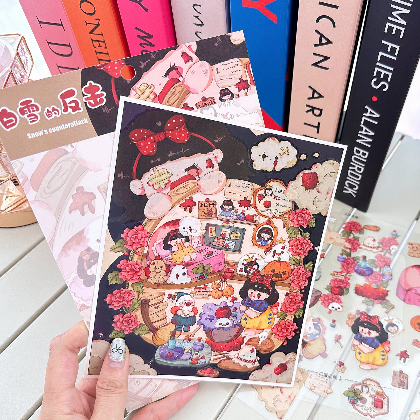 Fairy Tale 3D Sticker | 4 Cute Miniature Scenes