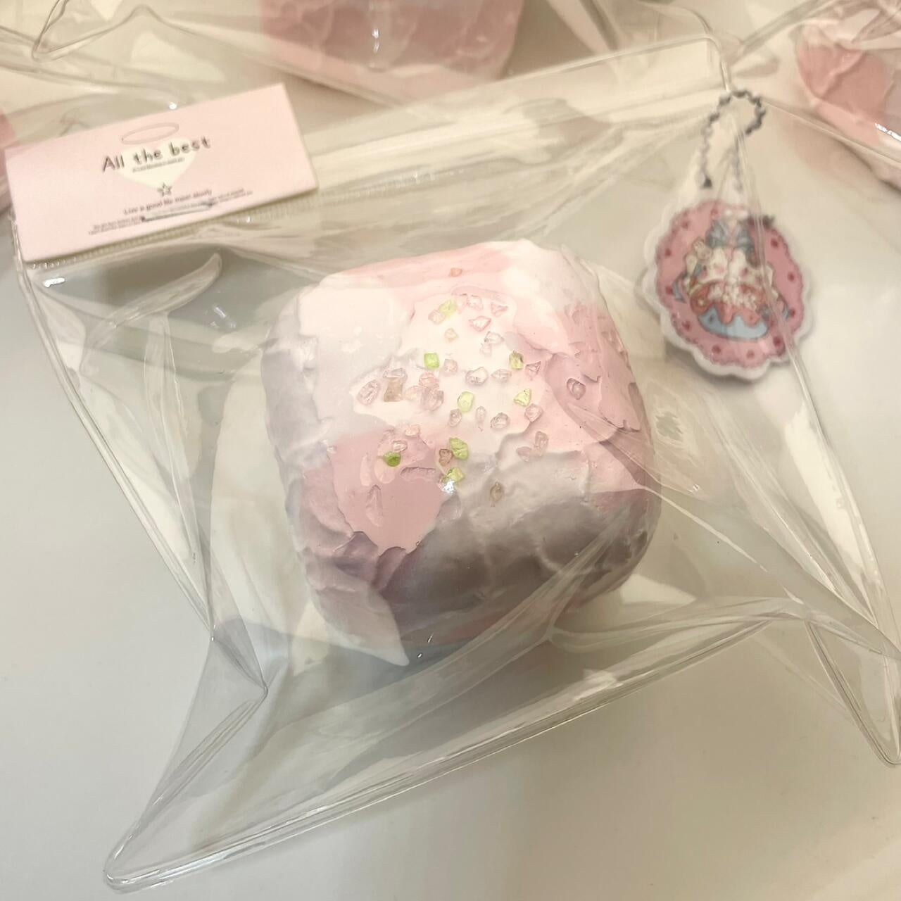 Spring Peach Milk Skin Squishy