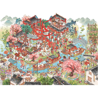 Fun & Fancy Life 3D Sticker | 3 Cute Miniature Scenes