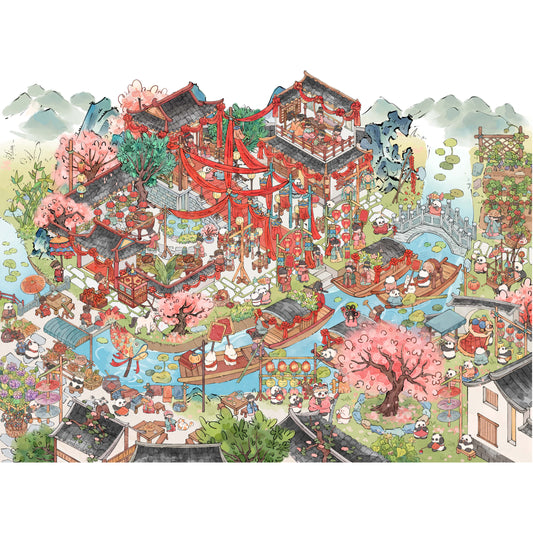 Fun & Fancy Life 3D Sticker | 3 Cute Miniature Scenes