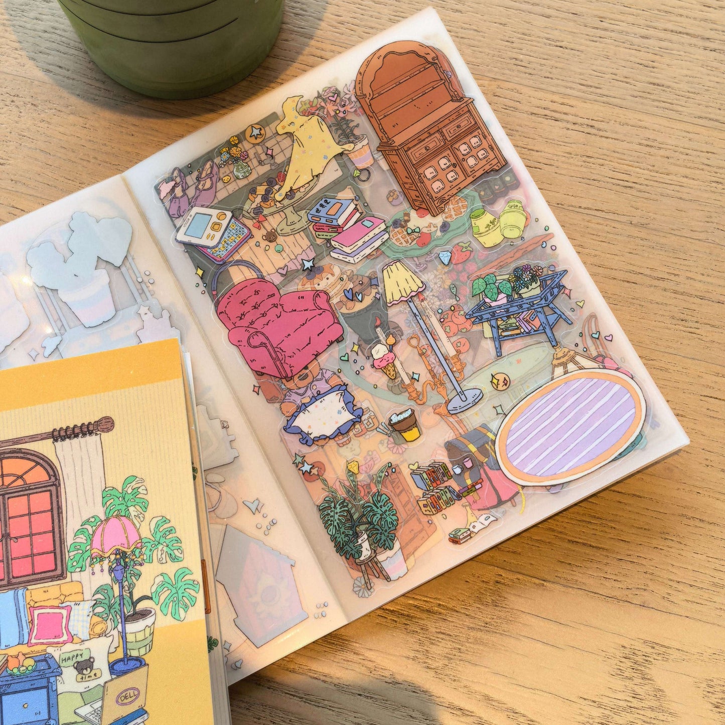 Dreamy Dwellings 3D Sticker | 3 Cute Miniature Scenes