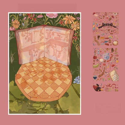 Storybook 3D Sticker | 3 Cute Miniature Scenes