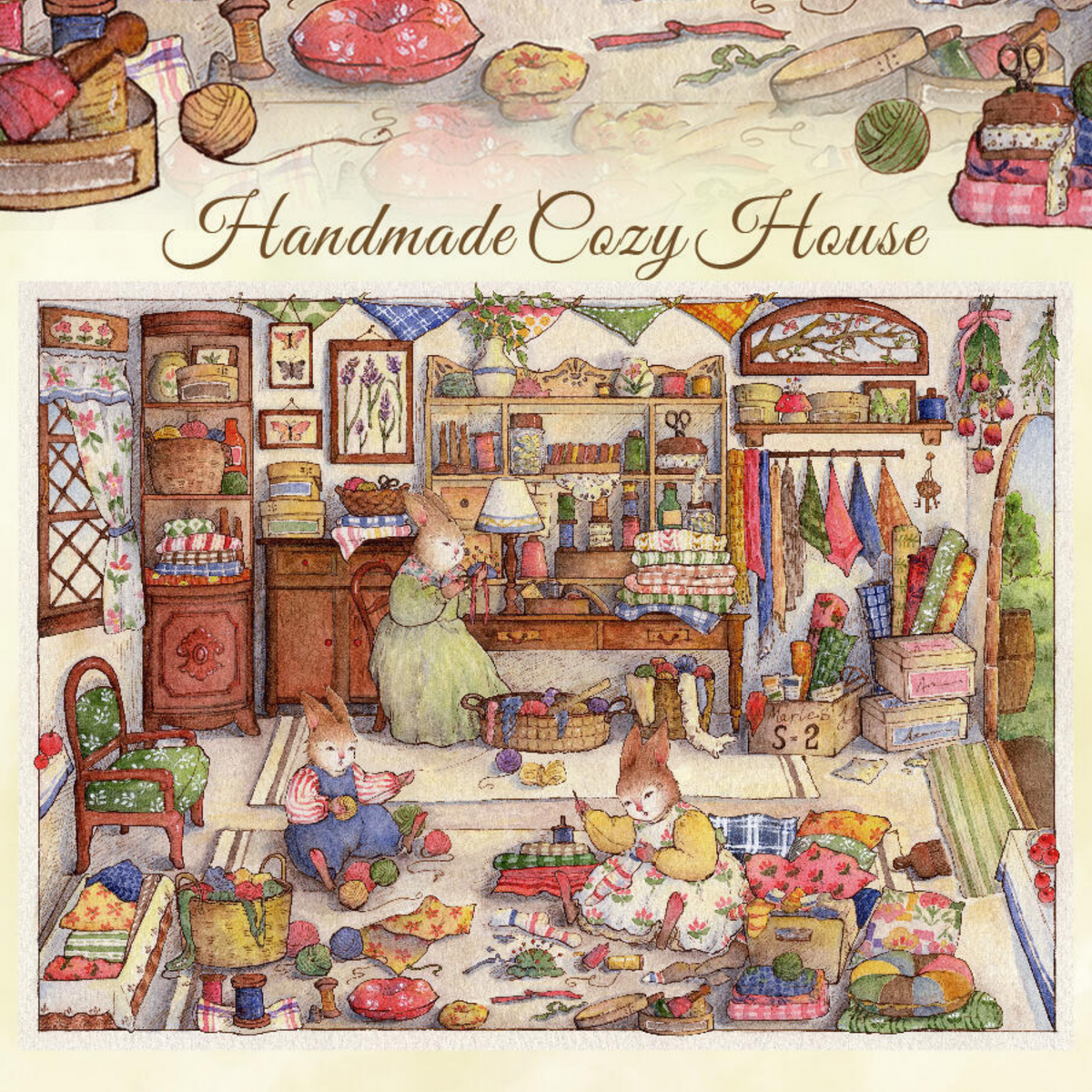 Warm Gatherings 3D Sticker | 4 Cute Miniature Scenes