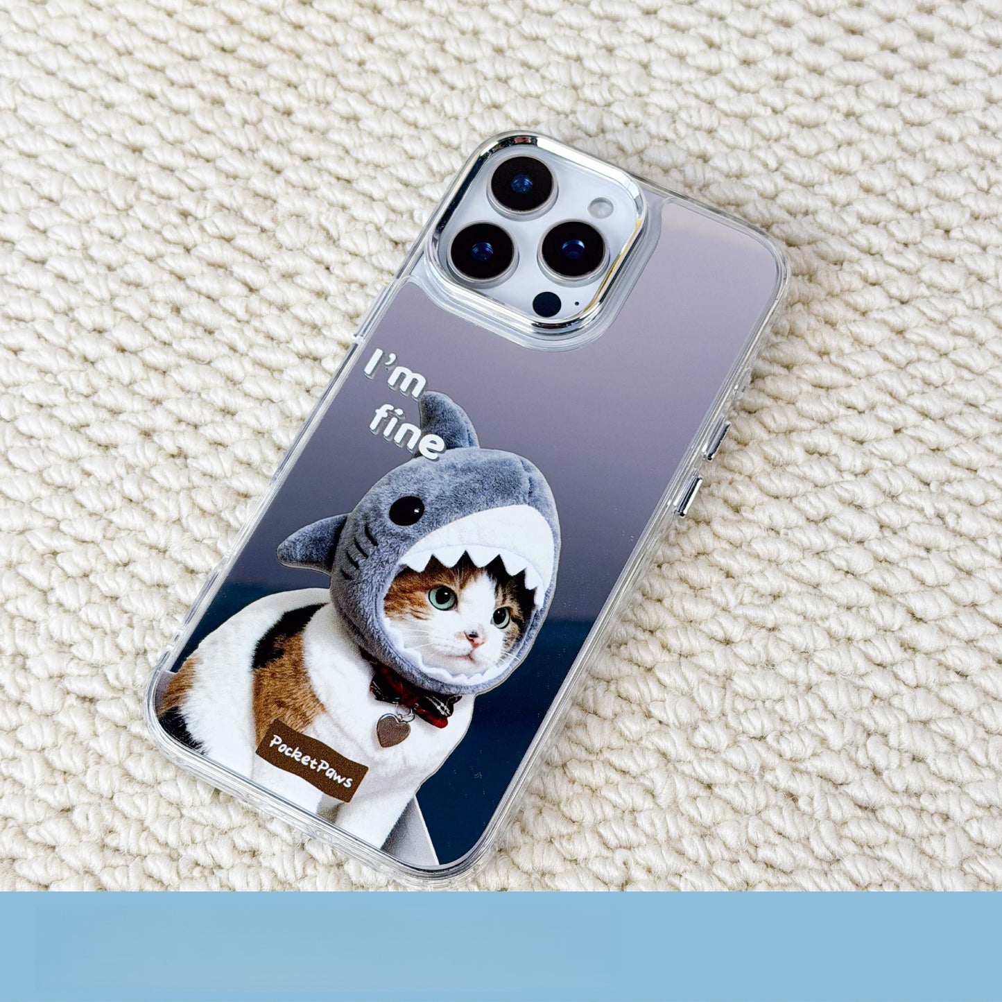 Custom Pet Photo Mirror-like Phone Case