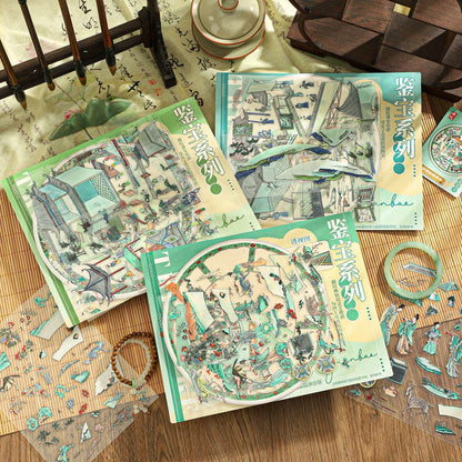 Painted Blessings 3D Sticker | 3 Cute Miniature Scenes
