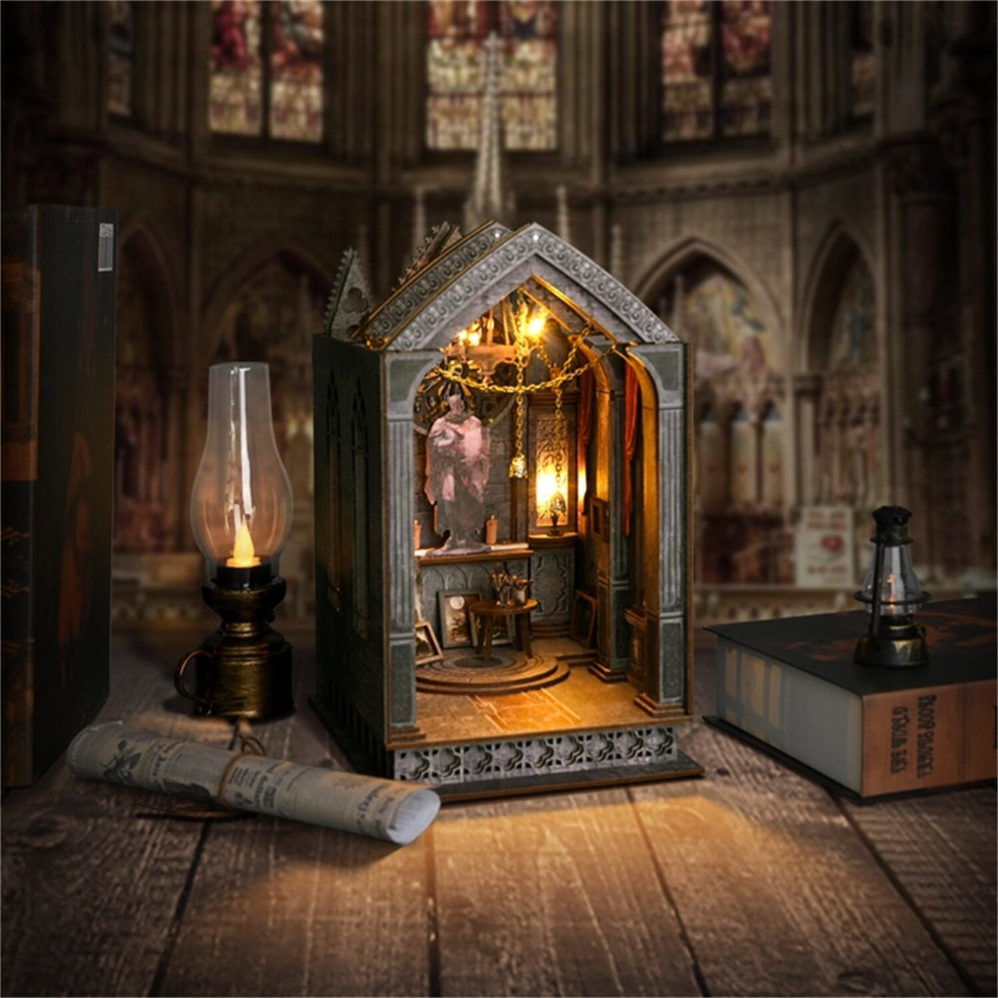 Gothic House DIY Miniature House - English Instructions