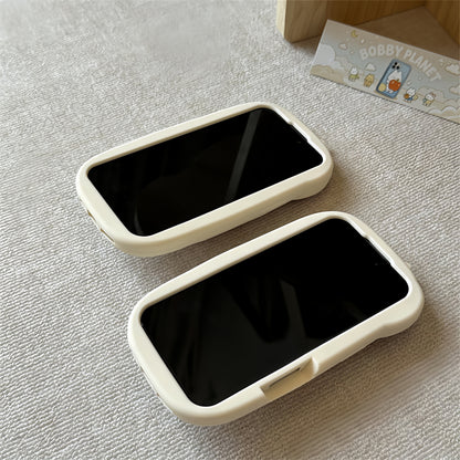Sweet Little Apple Stand Silicone Phone Case