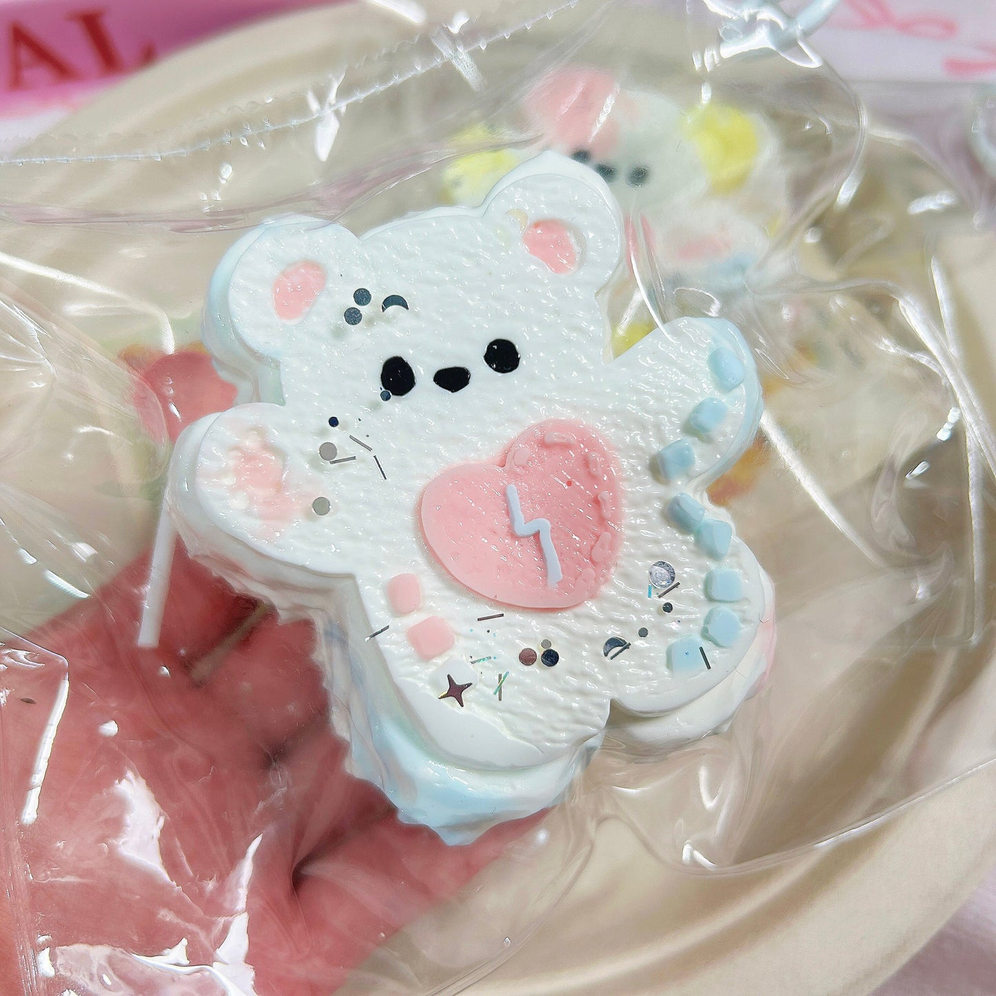 Line Bear Squishy