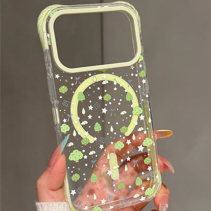 Tree Illustration Acrylic Phone Case