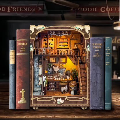 Sisyphus Cat Cafe DIY Miniature House - English Instructions